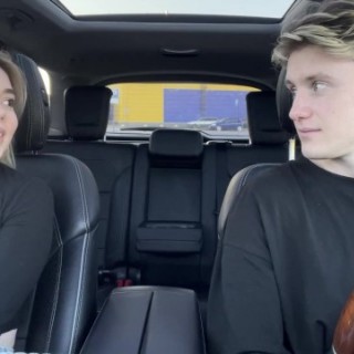 В машине дал русской девке в ротан